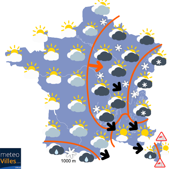 Vagues pluvieuses et venteuses pour au moins 10 jours !