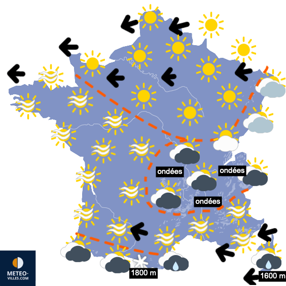 Sec et calme, au moins jusqu'à fin mars !!!