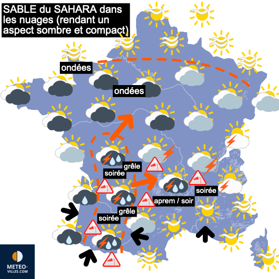 Changement radical de temps et fin de la chaleur !!