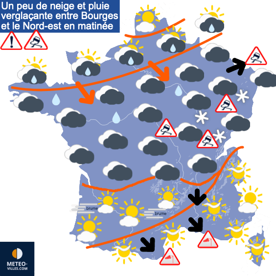 Plus doux, souvent gris et sans pluie