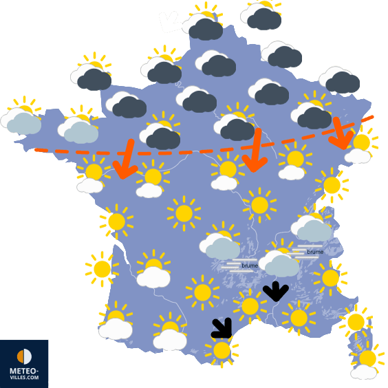 Retour d'un temps perturbé après un mois et demi calme !!