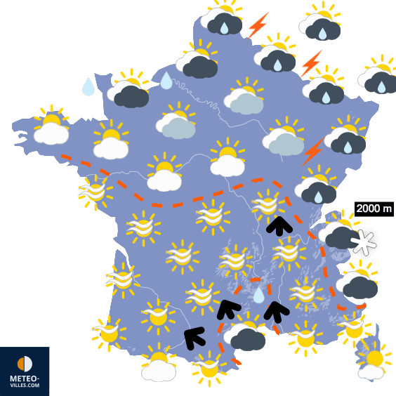 Météo très changeante !