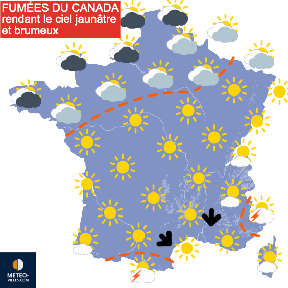 Régime d'ouest océanique dominant