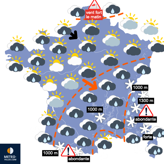 Véritable offensive du froid