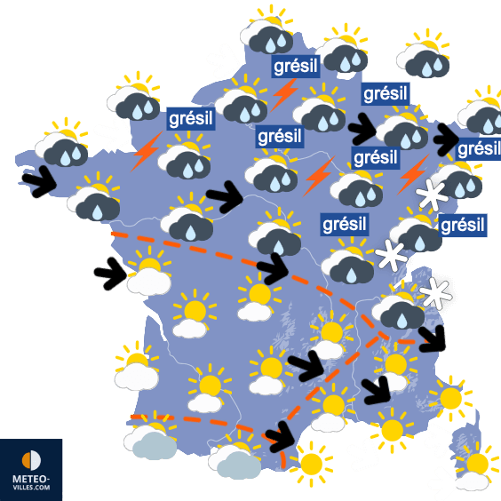 Nombreuses intempéries en vue !!