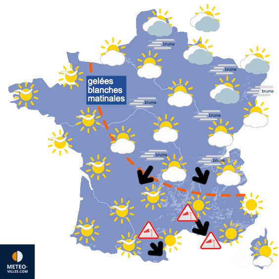 Lente remontée des températures