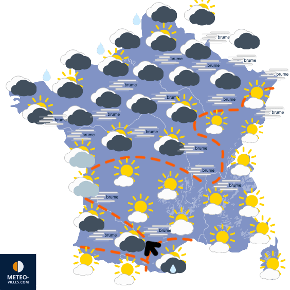 Vers un très longue periode de temps calme et sec !!