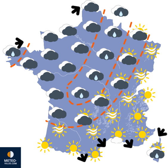 Menaces de tempête en fin d'échéance