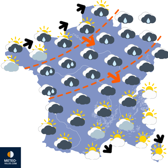 Une période de mauvais temps qui n'en finit pas !