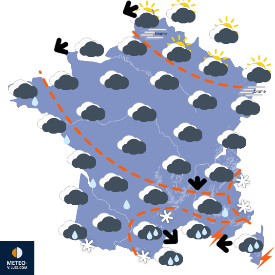 Noël le plus froid depuis 2010