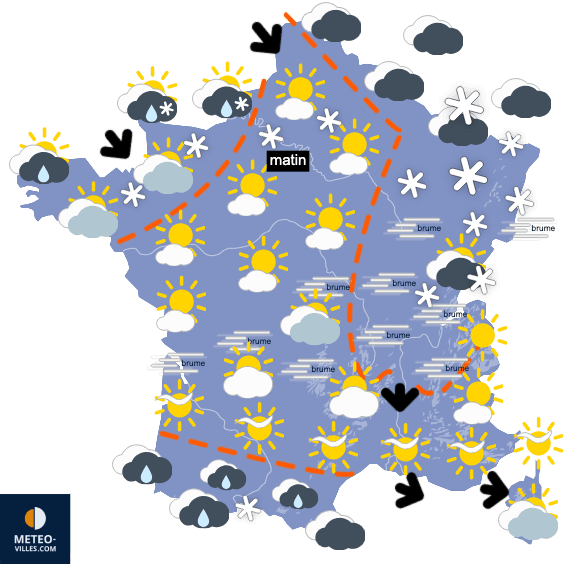 Attention car une vraie vague de froid devient possible