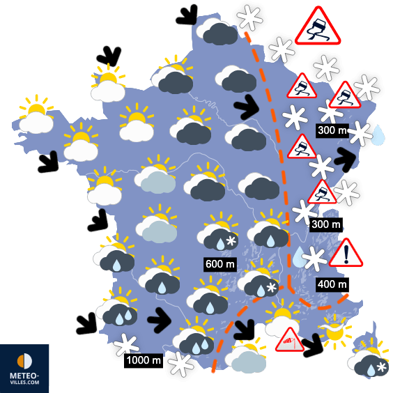 Encore un peu de neige, puis temporairement plus doux