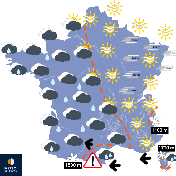 Le risque de coup de froid reste scruté pour fin janvier