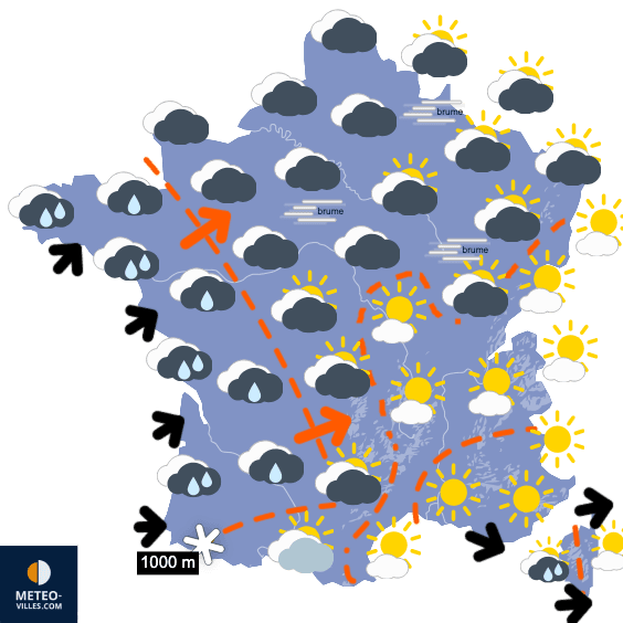 Aggravation et extension des inondations, puis plus froid