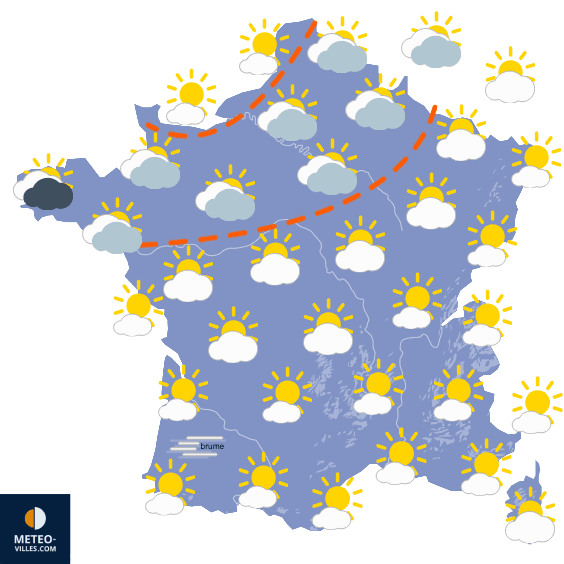 Un temps calme et sec jusqu'à la fin avril ?