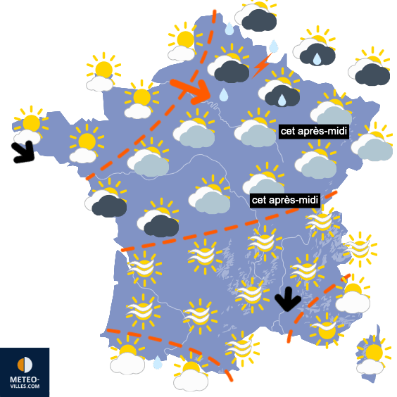 Retour de la fraîcheur et du gel sur la moitié Nord