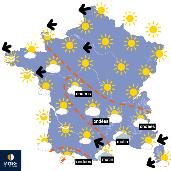 Très printanier presque partout jusqu'à ce week-end