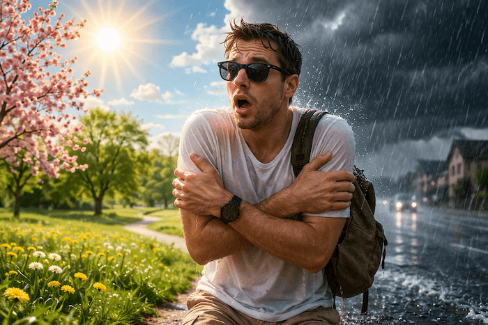 Tendance météo pour avril 2026 : ne te découvre pas d'un fil ?