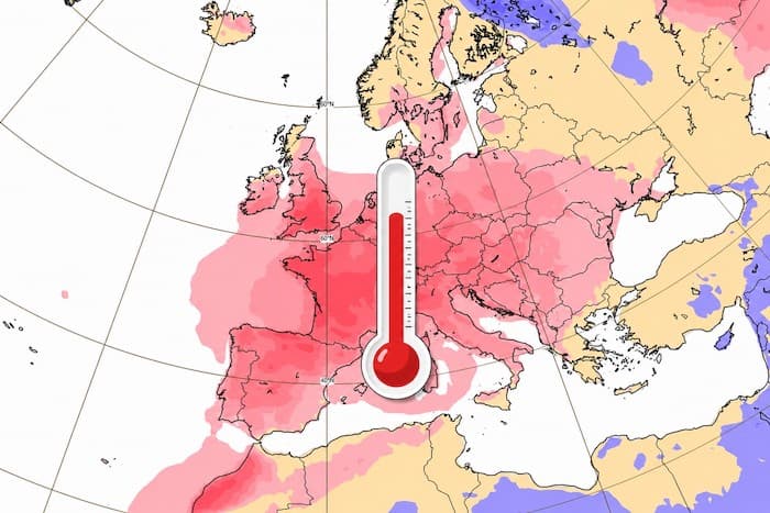 La France, épicentre de la chaleur record en Europe ce week-end !