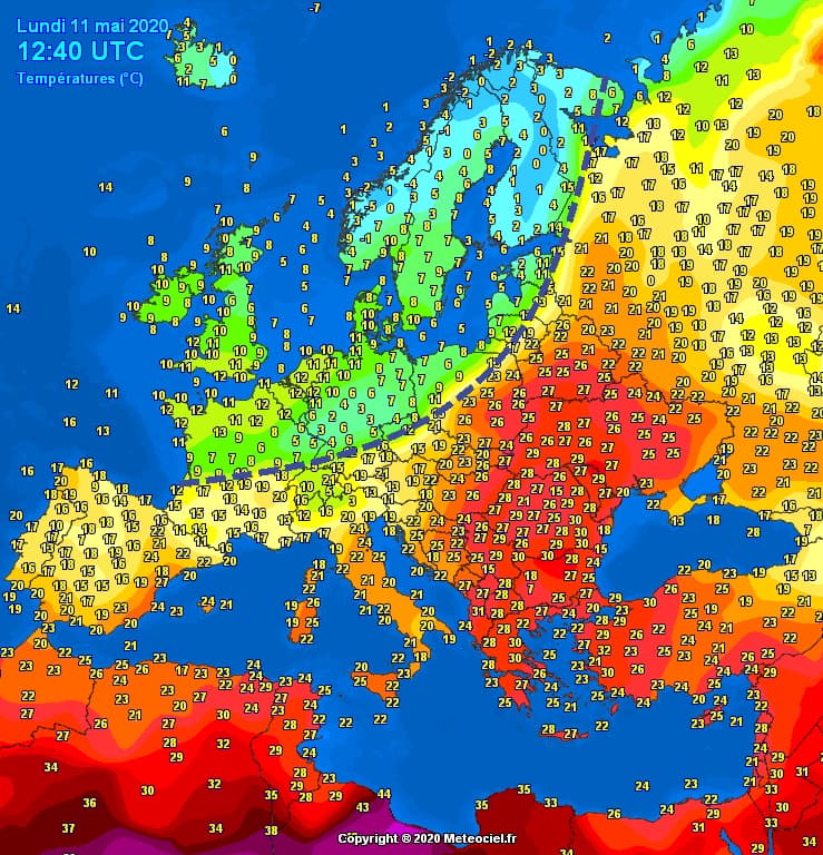 Image d'illustration pour L'actualité météo dans le monde en ce mois de mai 2020