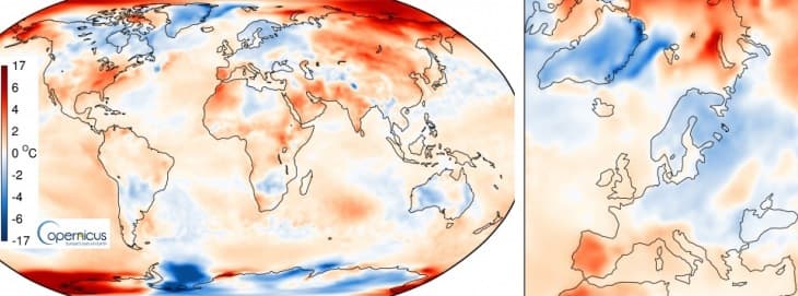 Image d'illustration pour Avril 2017 extrêmement doux dans le Monde
