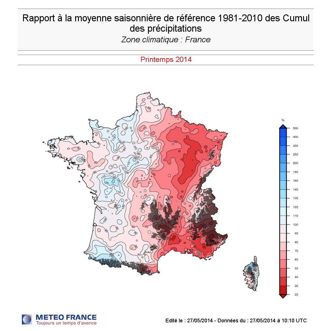 Image d'illustration pour Pré-bilan du printemps 2014 : doux et ensoleillé au NOrd-Est