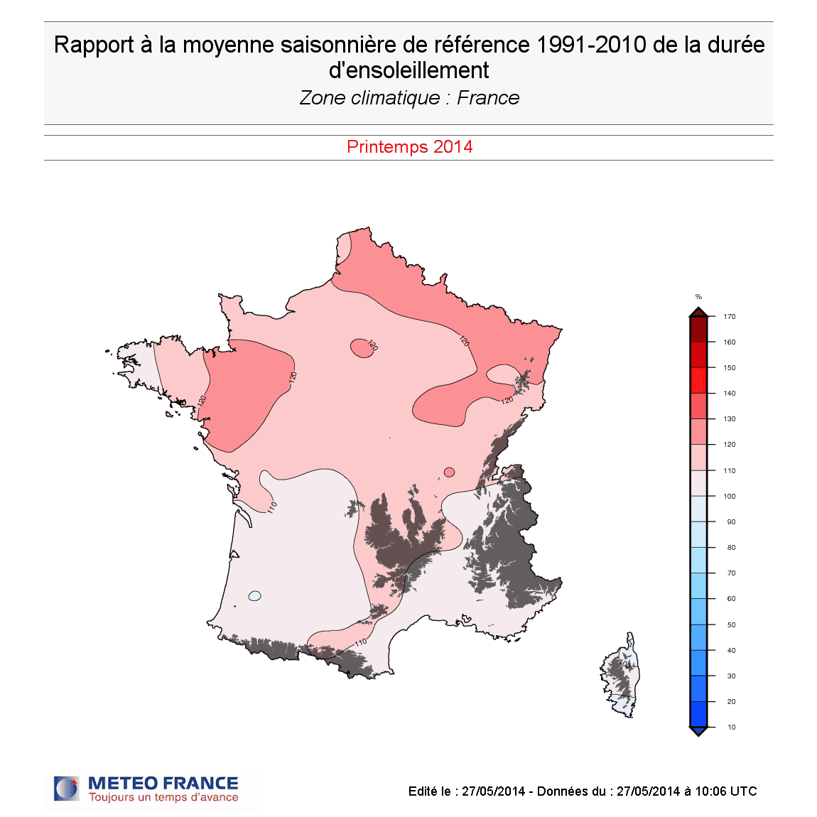 Image d'illustration pour Pré-bilan du printemps 2014 : doux et ensoleillé au NOrd-Est