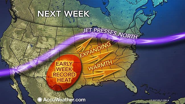Image d'illustration pour Chaleur et incendies au Sud des Etats-Unis - Tornade de feu en Ohio