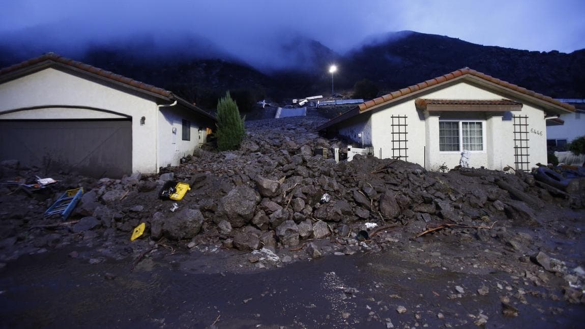 Image d'illustration pour Californie : entre sécheresse, tempête et coulée de boue