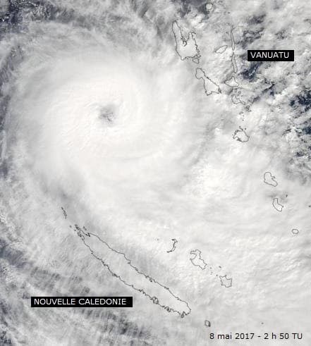 Image d'illustration pour Cyclone Donna en Nouvelle Calédonie