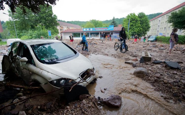 Image d'illustration pour Orages forts voire violents en Europe Centrale