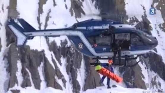 Image d'illustration pour Averses de grésil sur Belledonne - secours en montagne