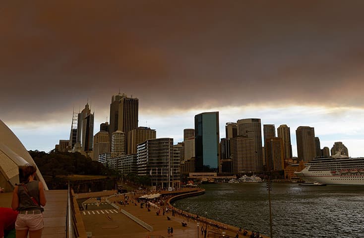 Image d'illustration pour Sécheresse et incendies en Australie