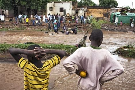Image d'illustration pour Inondations meurtrières à Bamako (Mali)