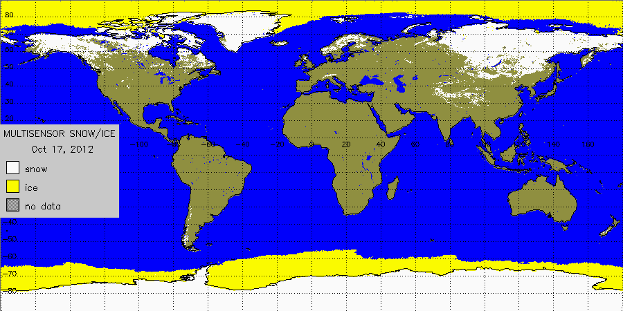 Image d'illustration pour Bilan de l'enneigement dans le Monde en ce milieu d'automne