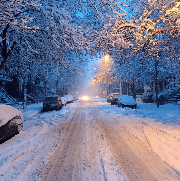 Image d'illustration pour Première tempête de neige de la saison au Québec