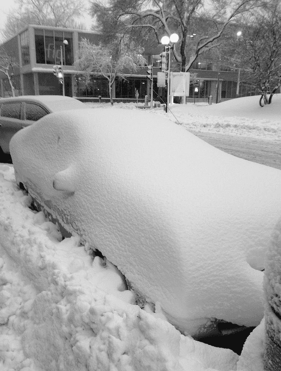 Image d'illustration pour Première tempête de neige de la saison au Québec