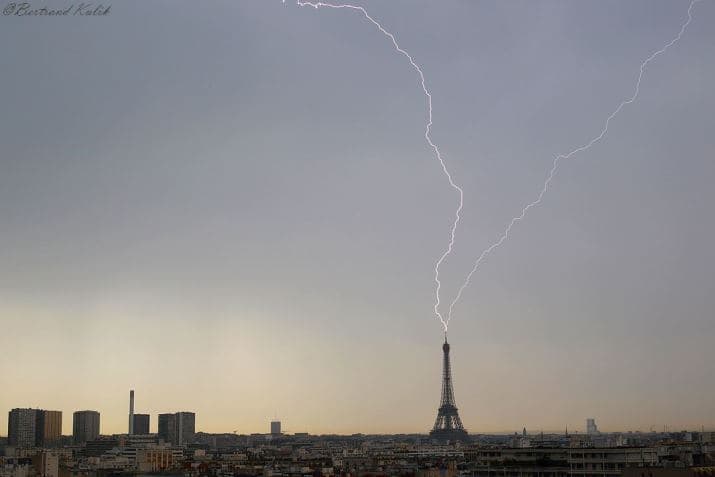 Image d'illustration pour De violents orages fin mai se prolongeant début juin