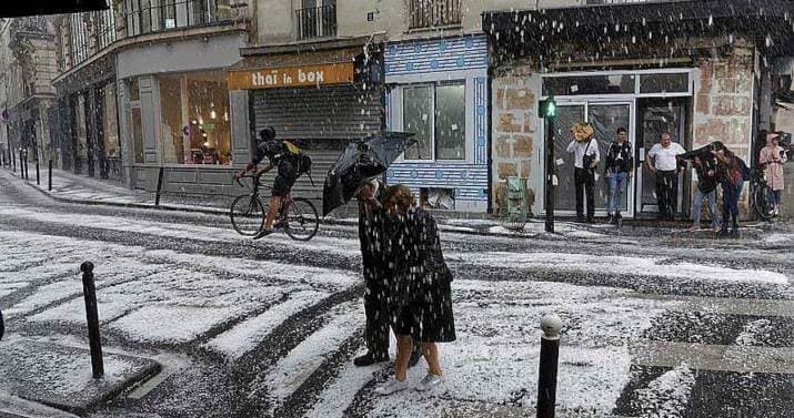 Image d'illustration pour De violents orages fin mai se prolongeant début juin