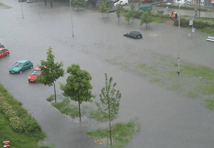 Image d'illustration pour Orages forts voire violents en Europe Centrale