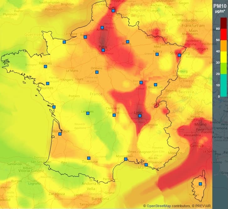Image d'illustration pour Pollution aux particules fines - Circulation alternée à Paris