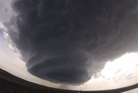 Image d'illustration pour Orage supercellulaire : explications et vidéos