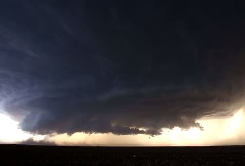 Image d'illustration pour Orage supercellulaire : explications et vidéos