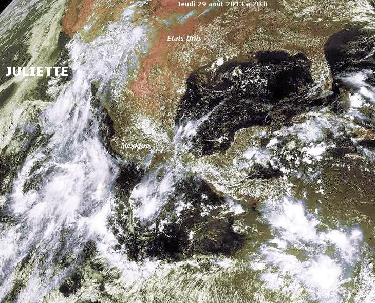 Image d'illustration pour Tempête tropicale Juliette (Mexique)