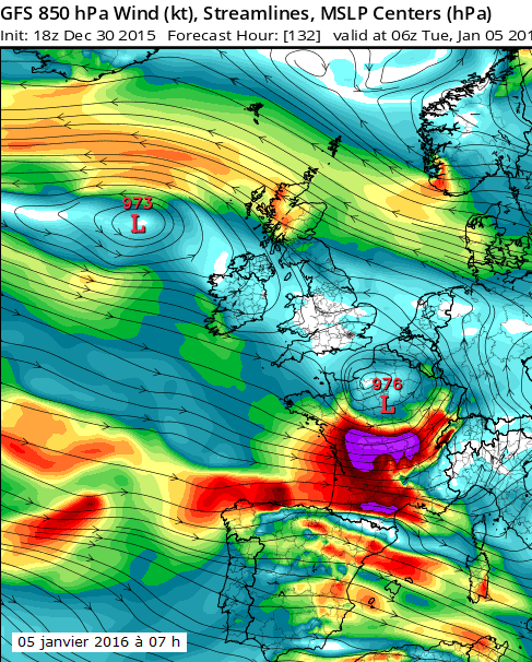 Image d'illustration pour Neige en montagne et risque de tempête : un début 2016 très agité