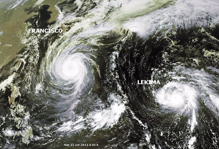 Image d'illustration pour Typhon Francisco (Japon)