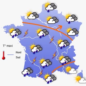 Une fin de semaine estivale dans l'Est et le Sud. 
