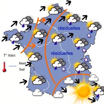 Encore et toujours ce courant océanique perturbé et assez doux ! 