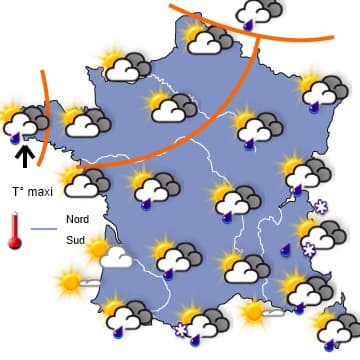 La neige arrive par le nord à partir de lundi !