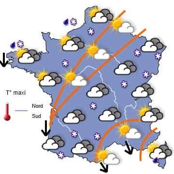 Le week-end sera très pluvieux et venteux ! 